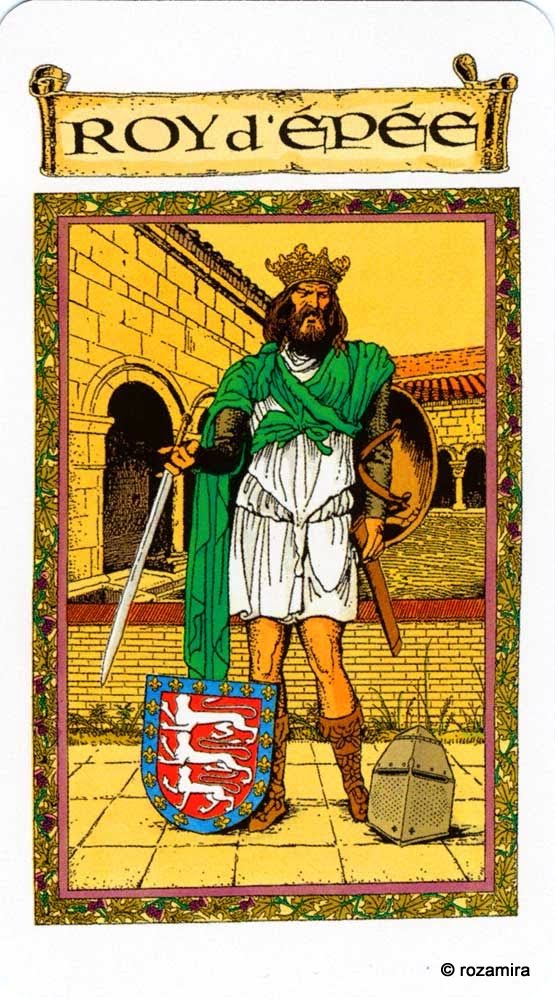 Le tarot des Templiers (Tarot of the Templars) Willy Vassaux